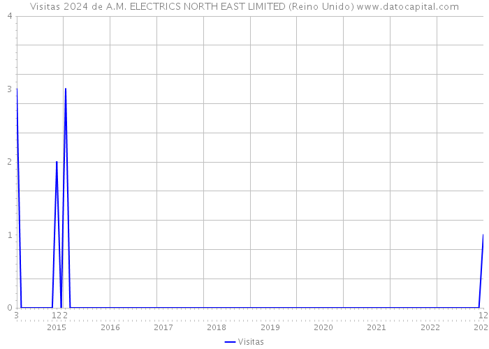 Visitas 2024 de A.M. ELECTRICS NORTH EAST LIMITED (Reino Unido) 