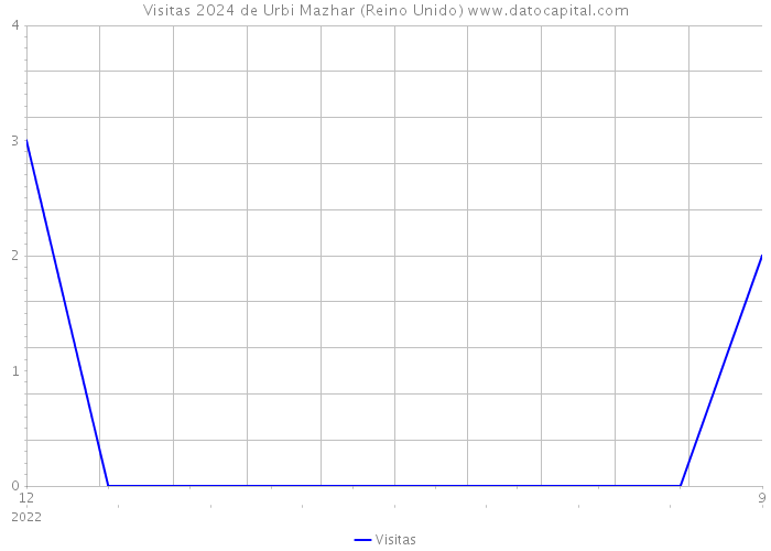 Visitas 2024 de Urbi Mazhar (Reino Unido) 