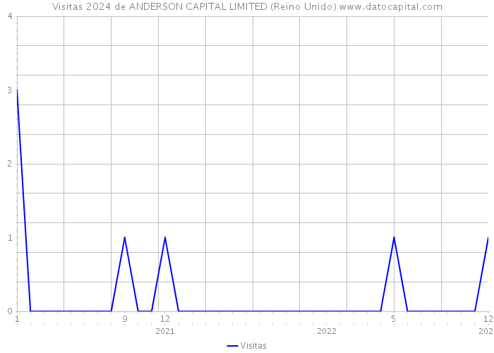 Visitas 2024 de ANDERSON CAPITAL LIMITED (Reino Unido) 