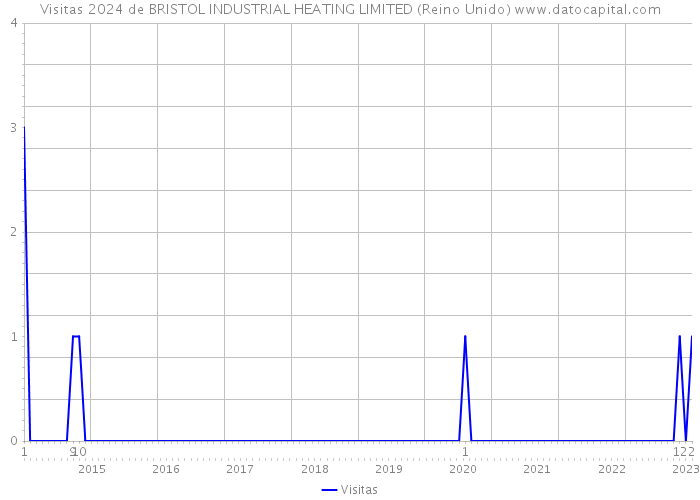 Visitas 2024 de BRISTOL INDUSTRIAL HEATING LIMITED (Reino Unido) 