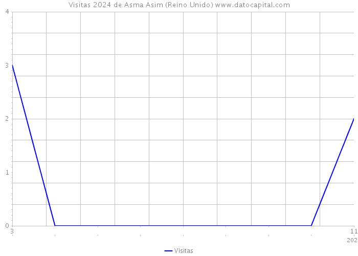 Visitas 2024 de Asma Asim (Reino Unido) 