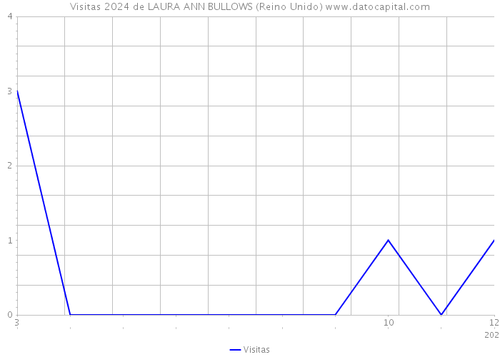 Visitas 2024 de LAURA ANN BULLOWS (Reino Unido) 