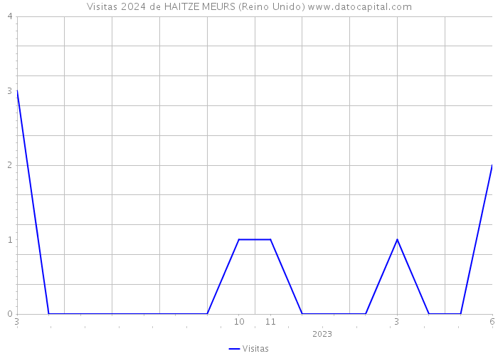 Visitas 2024 de HAITZE MEURS (Reino Unido) 