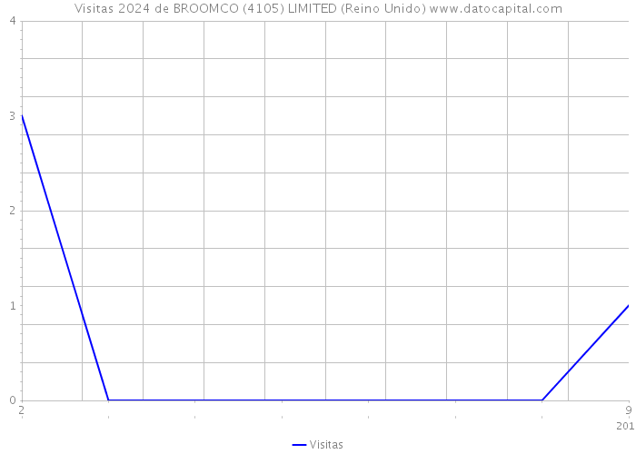 Visitas 2024 de BROOMCO (4105) LIMITED (Reino Unido) 