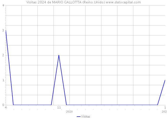 Visitas 2024 de MARIO GALLOTTA (Reino Unido) 