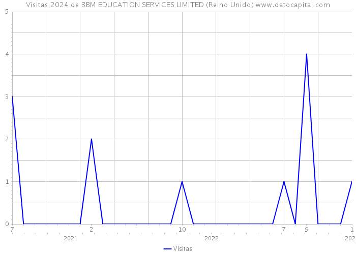 Visitas 2024 de 3BM EDUCATION SERVICES LIMITED (Reino Unido) 