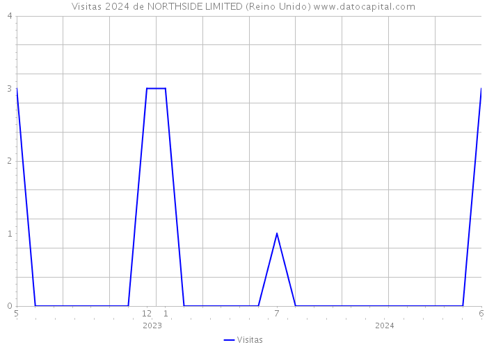 Visitas 2024 de NORTHSIDE LIMITED (Reino Unido) 