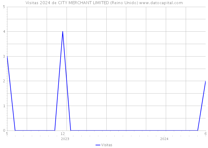 Visitas 2024 de CITY MERCHANT LIMITED (Reino Unido) 