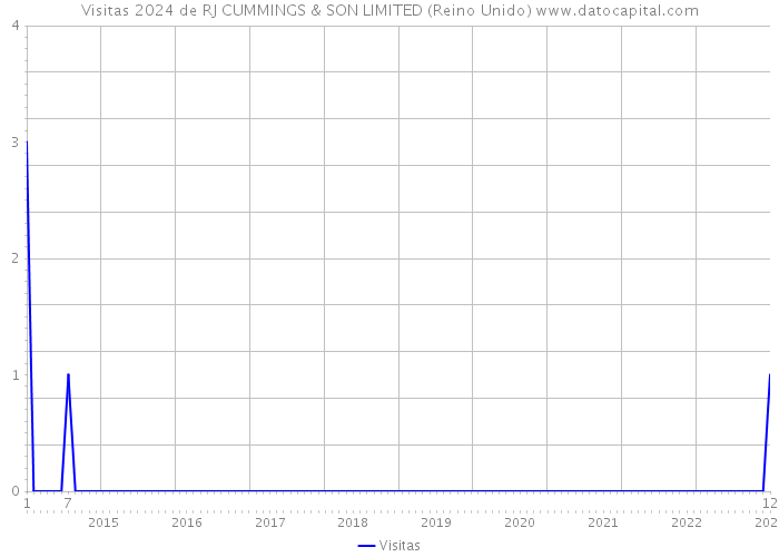 Visitas 2024 de RJ CUMMINGS & SON LIMITED (Reino Unido) 