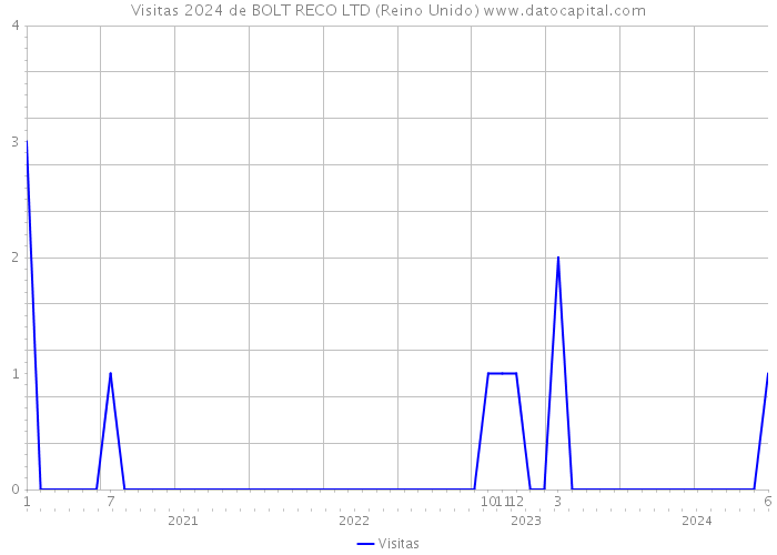 Visitas 2024 de BOLT RECO LTD (Reino Unido) 