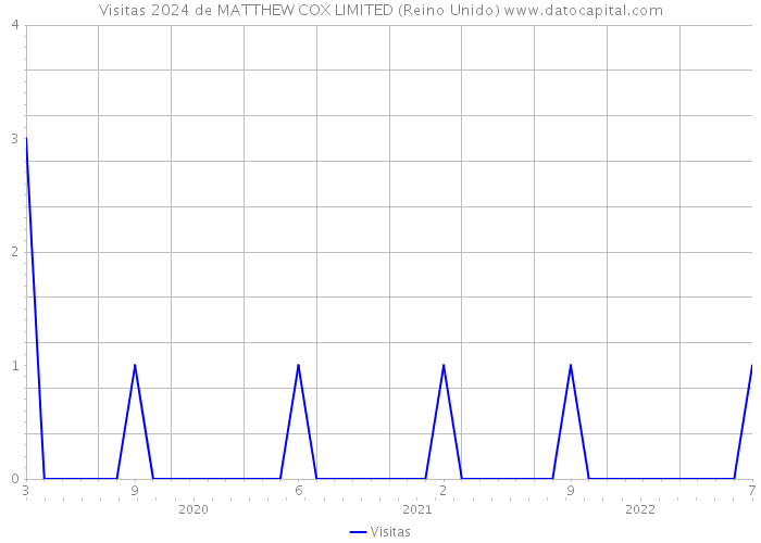 Visitas 2024 de MATTHEW COX LIMITED (Reino Unido) 