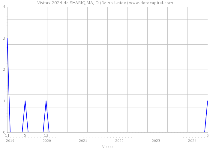 Visitas 2024 de SHARIQ MAJID (Reino Unido) 