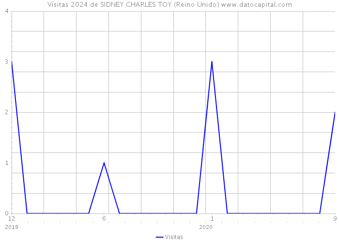 Visitas 2024 de SIDNEY CHARLES TOY (Reino Unido) 