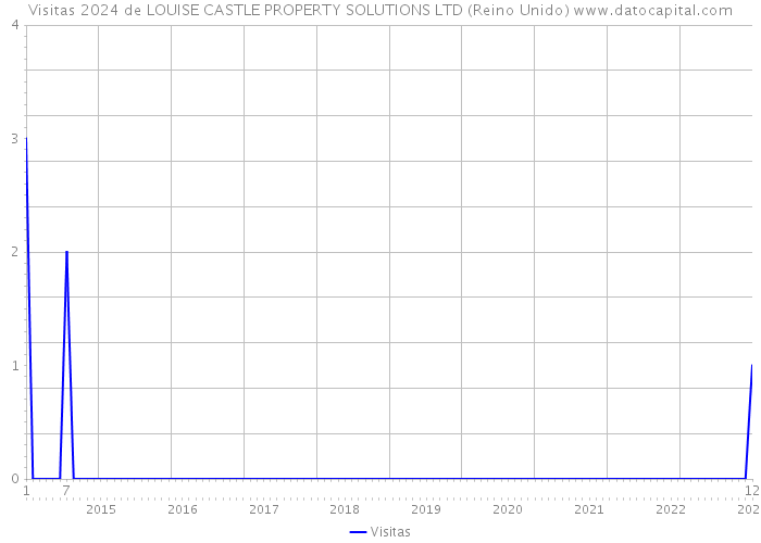 Visitas 2024 de LOUISE CASTLE PROPERTY SOLUTIONS LTD (Reino Unido) 