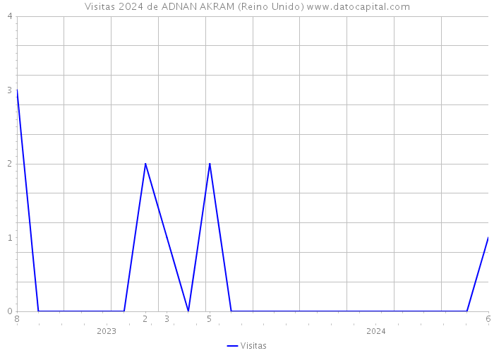 Visitas 2024 de ADNAN AKRAM (Reino Unido) 