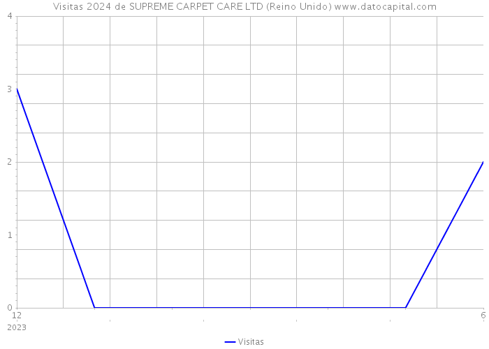 Visitas 2024 de SUPREME CARPET CARE LTD (Reino Unido) 