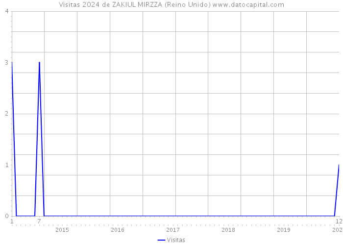 Visitas 2024 de ZAKIUL MIRZZA (Reino Unido) 