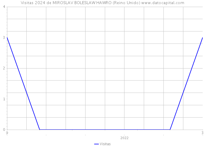 Visitas 2024 de MIROSLAV BOLESLAW HAWRO (Reino Unido) 