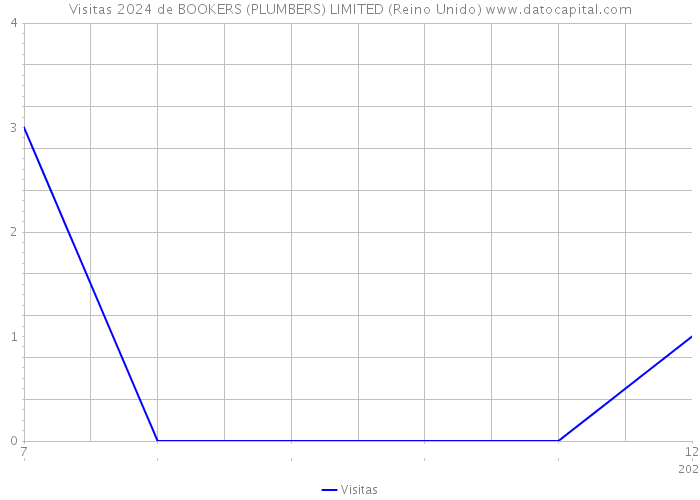 Visitas 2024 de BOOKERS (PLUMBERS) LIMITED (Reino Unido) 