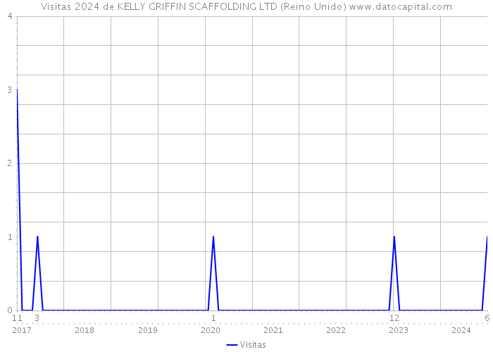 Visitas 2024 de KELLY GRIFFIN SCAFFOLDING LTD (Reino Unido) 