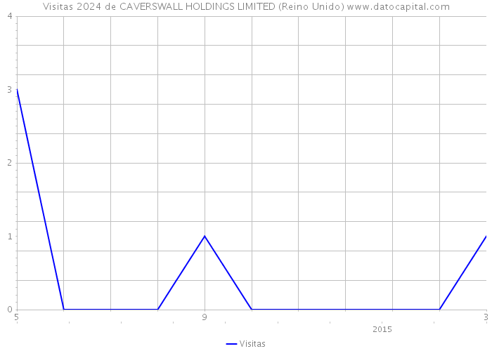 Visitas 2024 de CAVERSWALL HOLDINGS LIMITED (Reino Unido) 