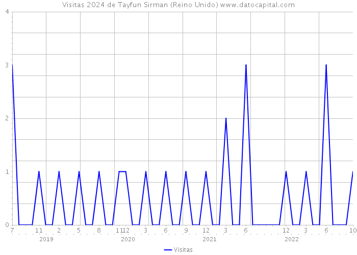 Visitas 2024 de Tayfun Sirman (Reino Unido) 