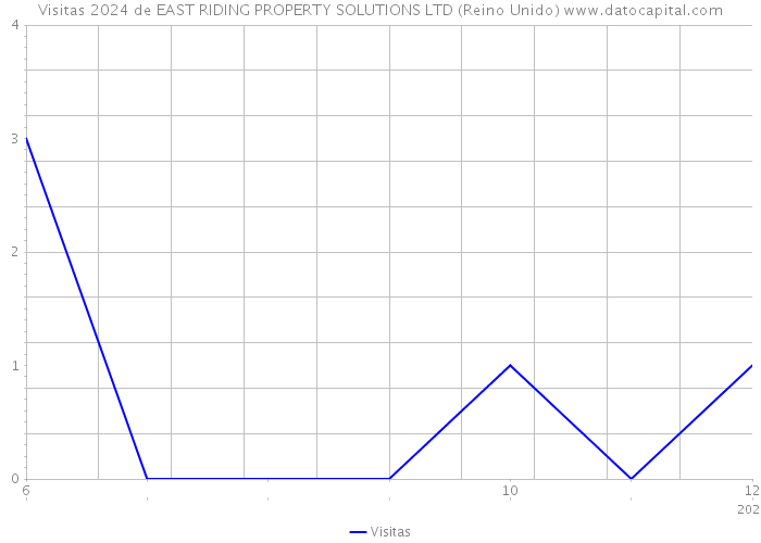 Visitas 2024 de EAST RIDING PROPERTY SOLUTIONS LTD (Reino Unido) 