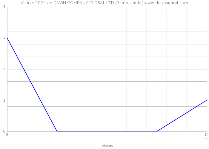 Visitas 2024 de DAWN COMPANY GLOBAL LTD (Reino Unido) 