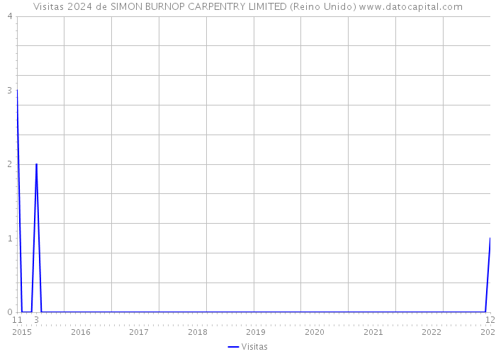 Visitas 2024 de SIMON BURNOP CARPENTRY LIMITED (Reino Unido) 