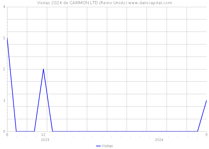 Visitas 2024 de GAMMON LTD (Reino Unido) 