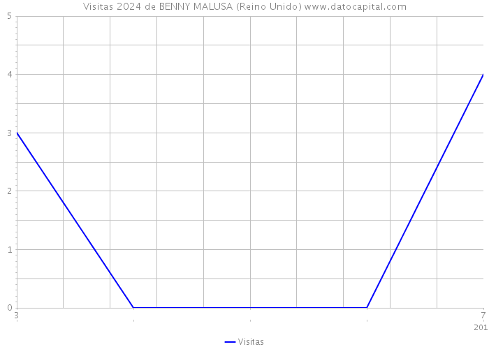 Visitas 2024 de BENNY MALUSA (Reino Unido) 