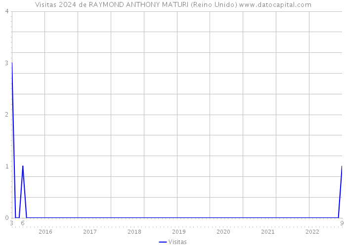 Visitas 2024 de RAYMOND ANTHONY MATURI (Reino Unido) 