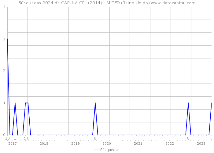 Búsquedas 2024 de CAPULA CPL (2014) LIMITED (Reino Unido) 