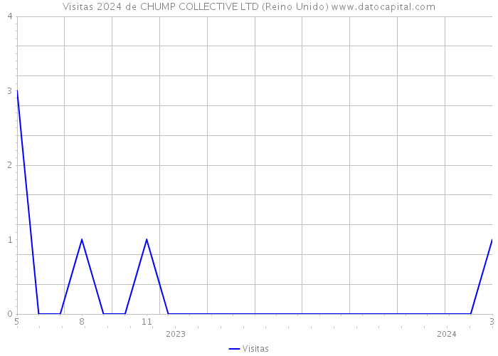 Visitas 2024 de CHUMP COLLECTIVE LTD (Reino Unido) 