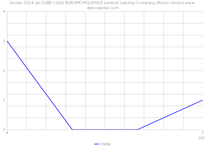 Visitas 2024 de CUBE COLD EUROPE HOLDINGS Limited Liability Company (Reino Unido) 