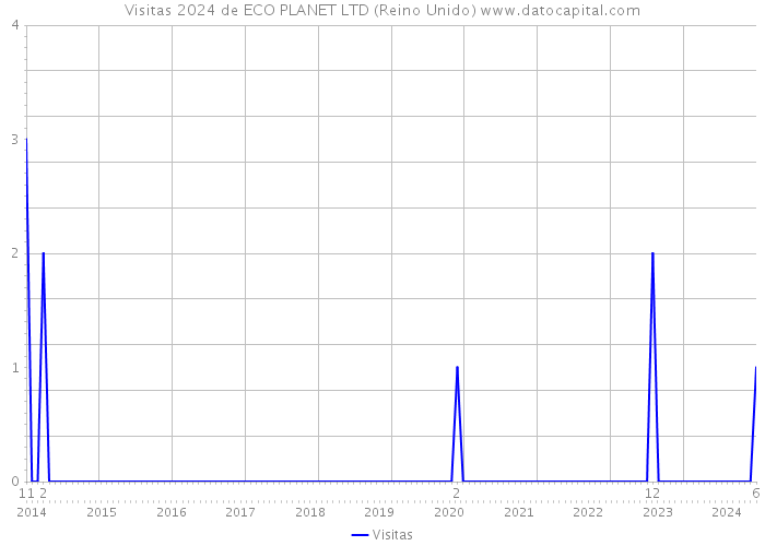 Visitas 2024 de ECO PLANET LTD (Reino Unido) 