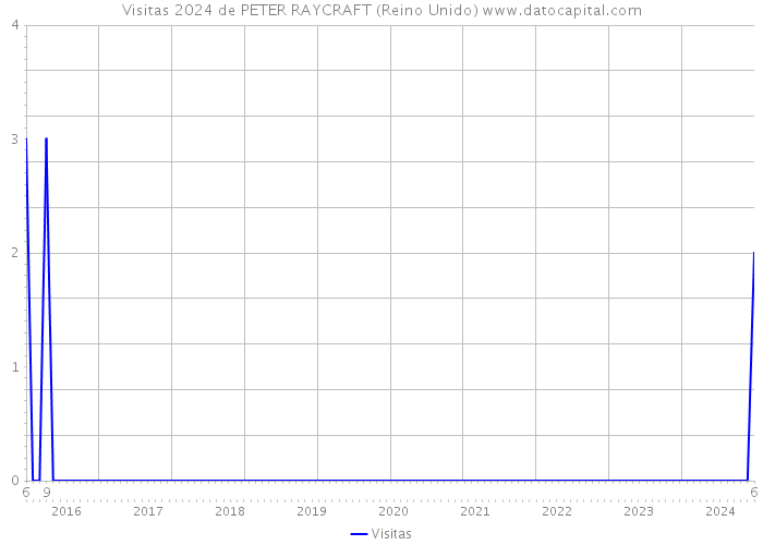 Visitas 2024 de PETER RAYCRAFT (Reino Unido) 