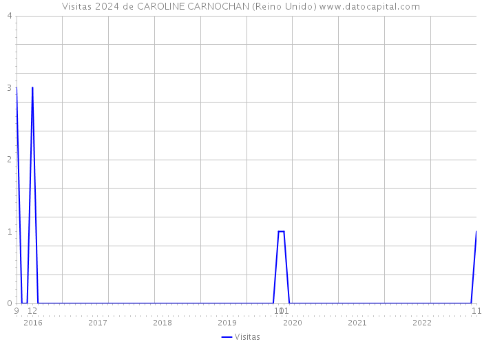 Visitas 2024 de CAROLINE CARNOCHAN (Reino Unido) 
