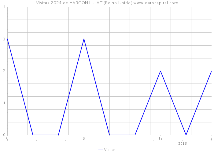 Visitas 2024 de HAROON LULAT (Reino Unido) 