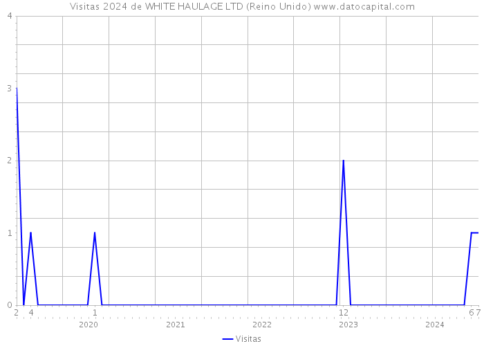 Visitas 2024 de WHITE HAULAGE LTD (Reino Unido) 