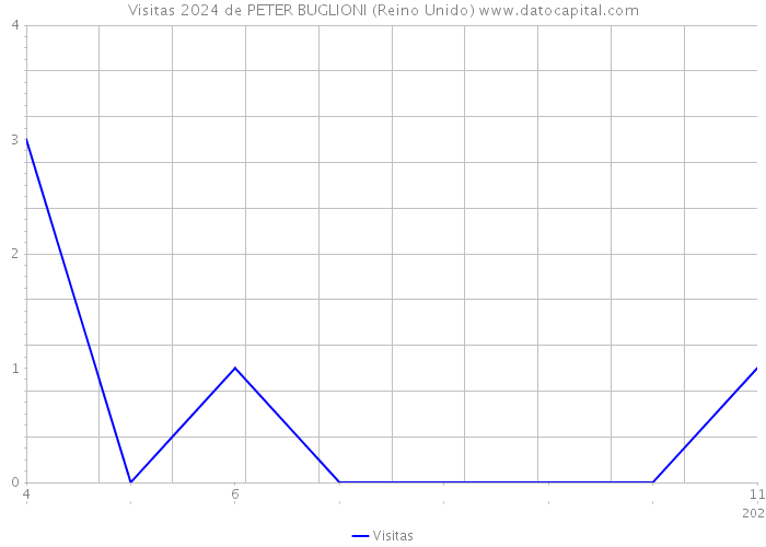 Visitas 2024 de PETER BUGLIONI (Reino Unido) 