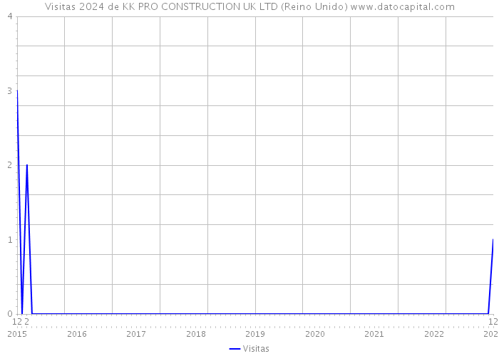 Visitas 2024 de KK PRO CONSTRUCTION UK LTD (Reino Unido) 