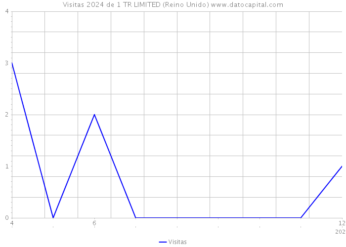 Visitas 2024 de 1 TR LIMITED (Reino Unido) 