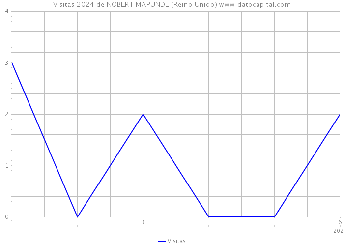 Visitas 2024 de NOBERT MAPUNDE (Reino Unido) 
