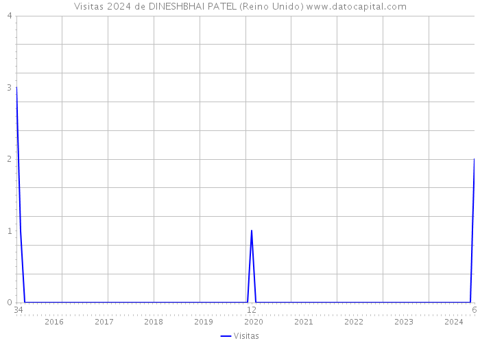 Visitas 2024 de DINESHBHAI PATEL (Reino Unido) 