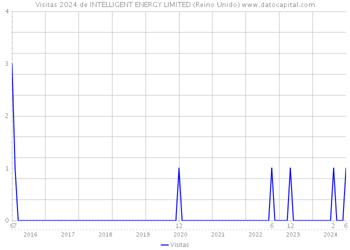 Visitas 2024 de INTELLIGENT ENERGY LIMITED (Reino Unido) 