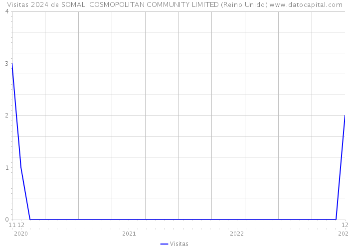 Visitas 2024 de SOMALI COSMOPOLITAN COMMUNITY LIMITED (Reino Unido) 