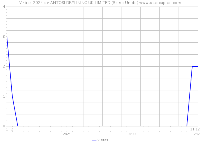 Visitas 2024 de ANTOSI DRYLINING UK LIMITED (Reino Unido) 