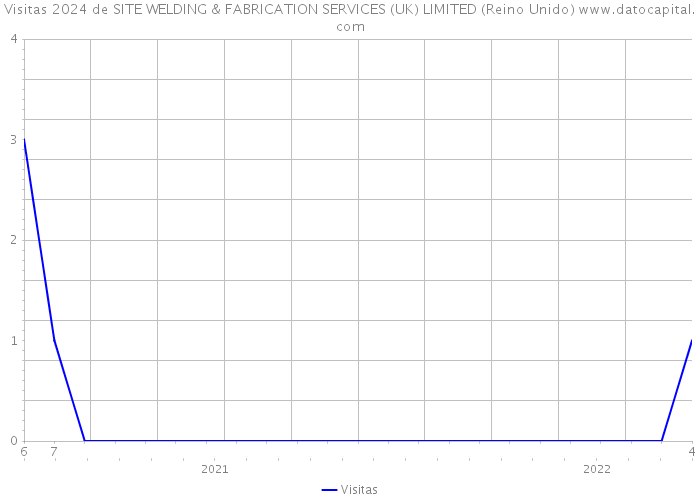 Visitas 2024 de SITE WELDING & FABRICATION SERVICES (UK) LIMITED (Reino Unido) 