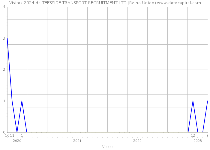Visitas 2024 de TEESSIDE TRANSPORT RECRUITMENT LTD (Reino Unido) 